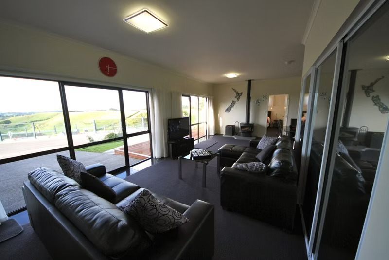 Interior of the self-contained apartment